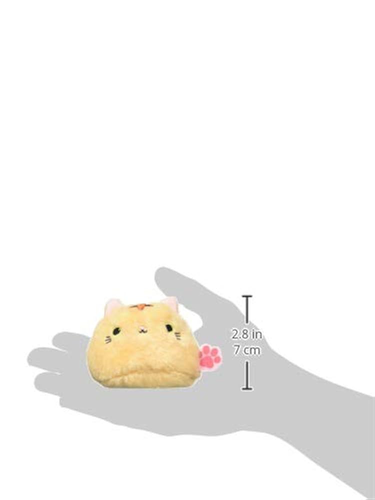 Amazon.co.jp: ねこだんご とら ぬいぐるみ 高さ7cm : おもちゃ